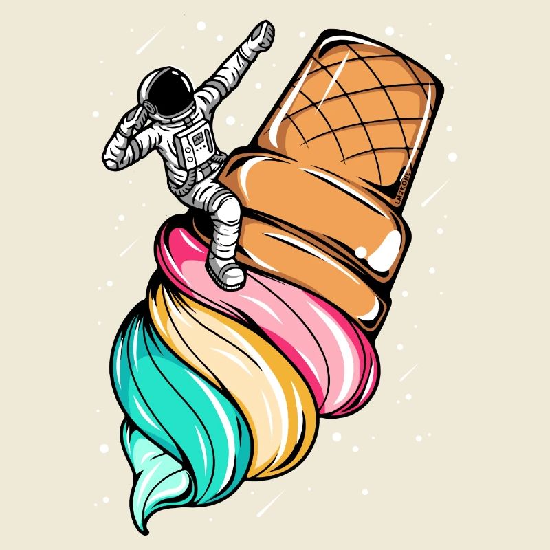 Space Ice Astronaut