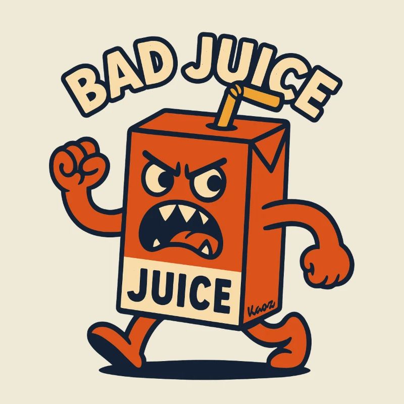 Wütender Saftkarton: Bad Juice im Anmarsch