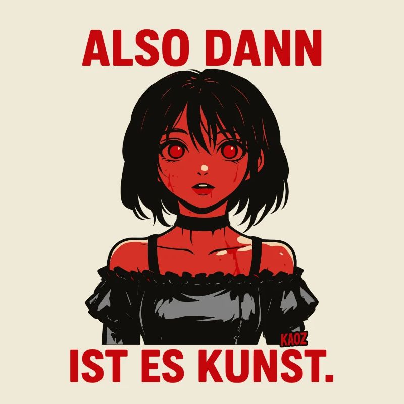 LSO DANN IST ES KUNST.