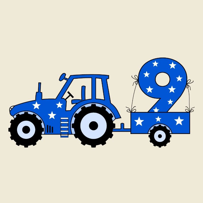 9. Geburtstag Traktor