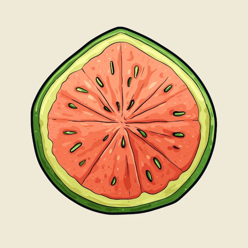Tranche de melon - de vie