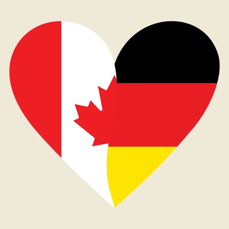 Canada Germany Heart