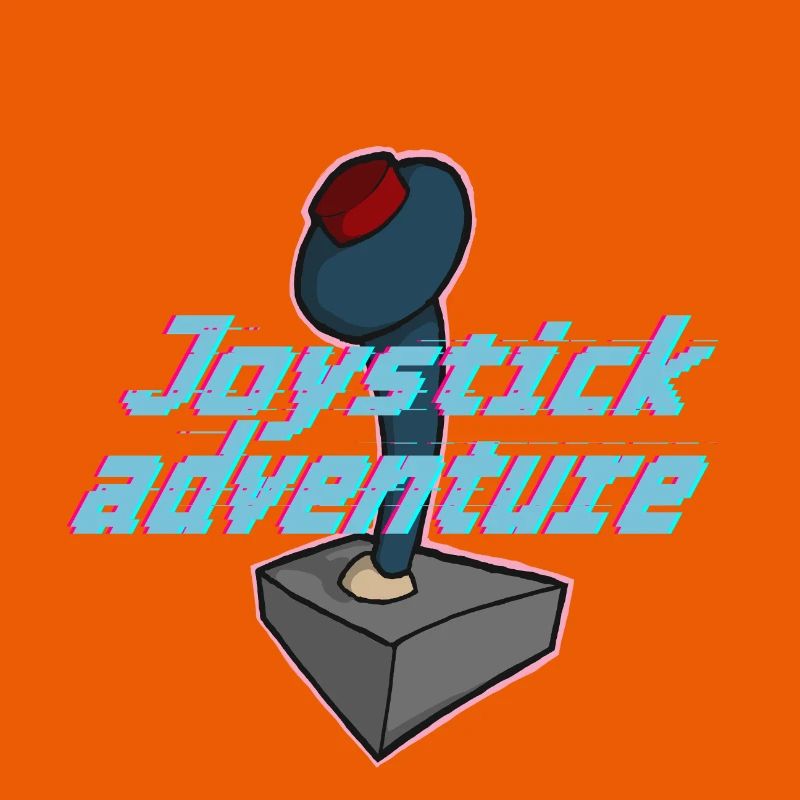 Game Adventure Neon-Glitch