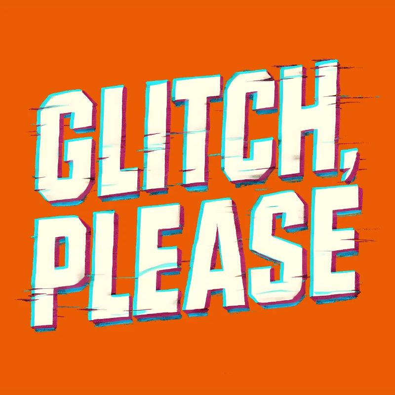 Glitch bitte | Retro Gaming Hacker Vibes