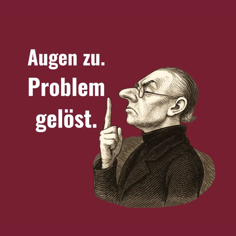 Close your eyes – problem solved.