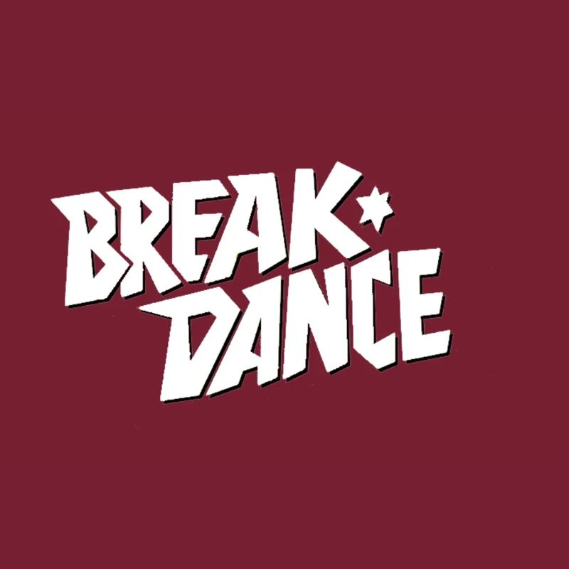 Style de danse Breakdance Lettrage
