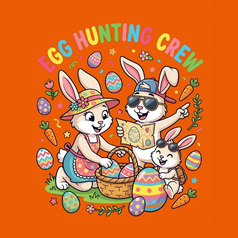 Hoster Bunny Family - Egg Collector