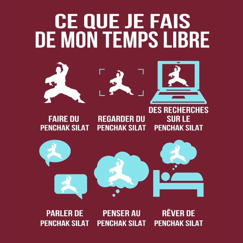 Ce que je fais de mon temps libre Pencak Silat