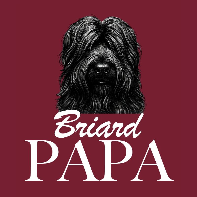 Briard Papa