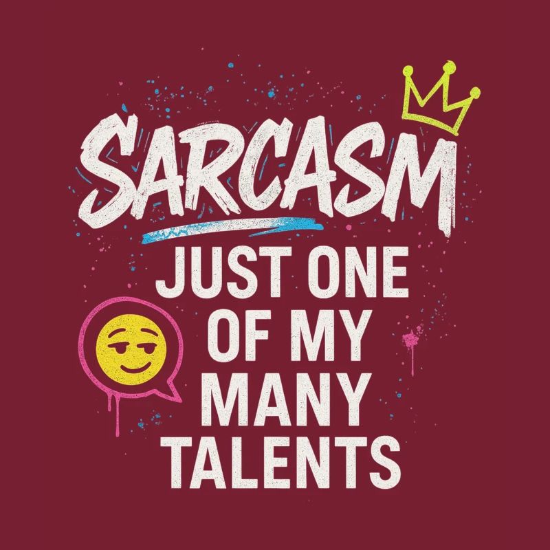 Funny Sarcastic Sarcasm Gift