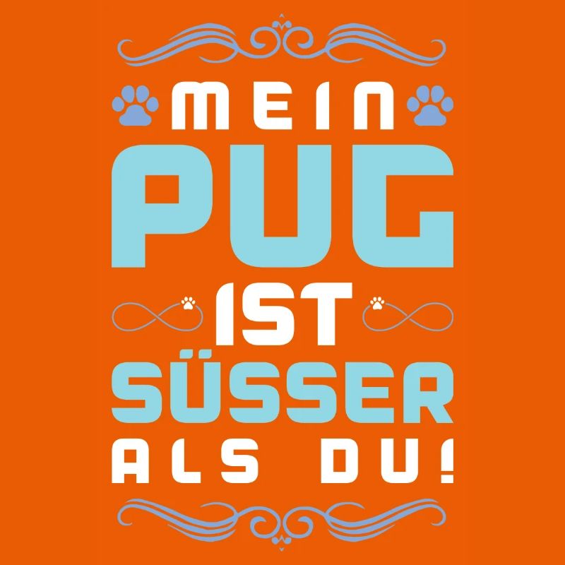 pug mops hund spruch