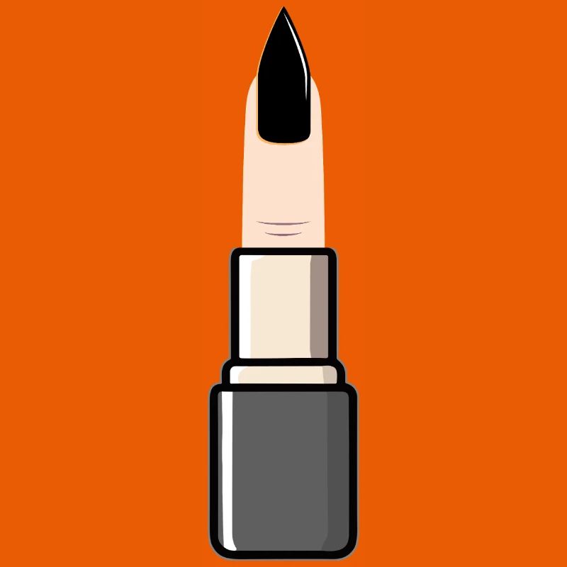 Fingerlipstick Goth