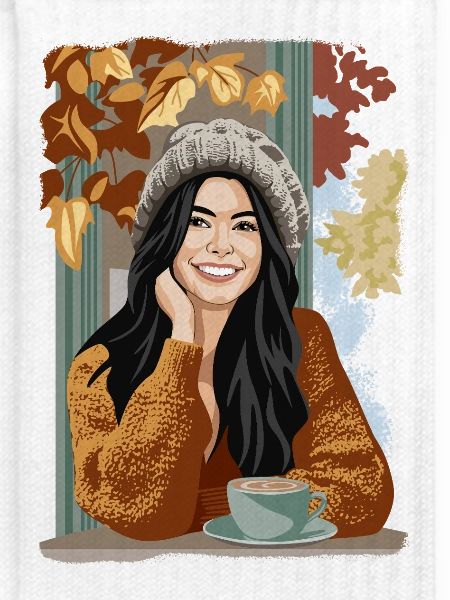 Herbstlicher Kaffee