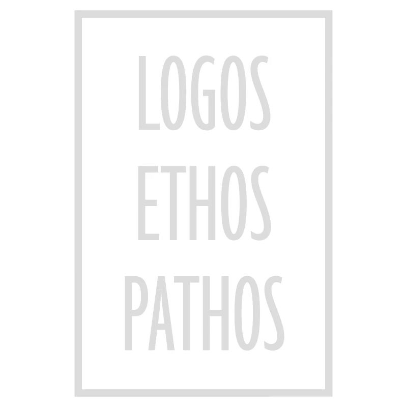 Logos Ethos Pathos Rhetoric Philosophy Student