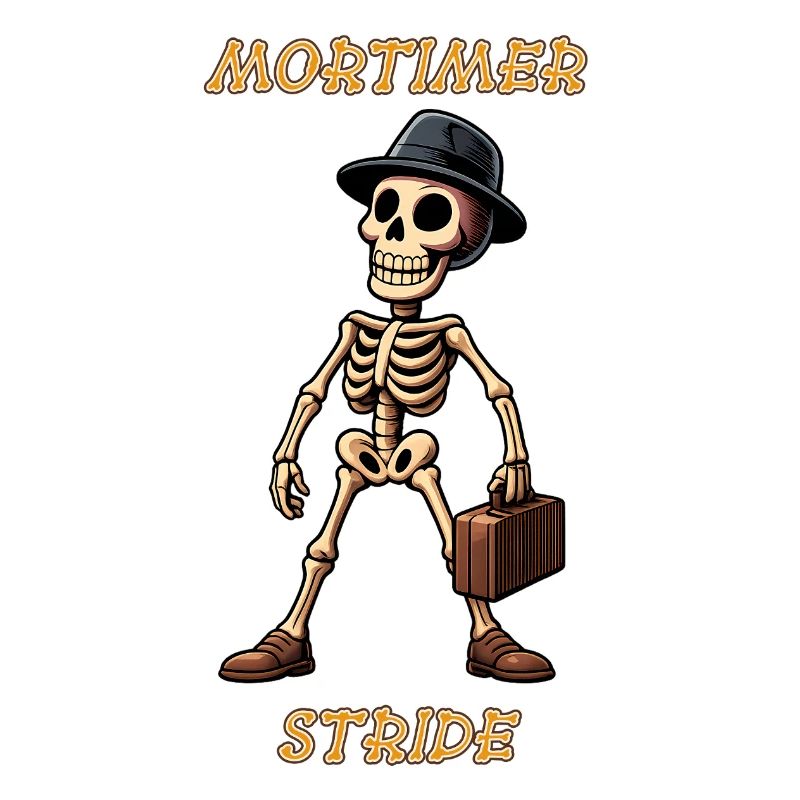 Mortimer Stride Squelette Étoile de l’animation Internet