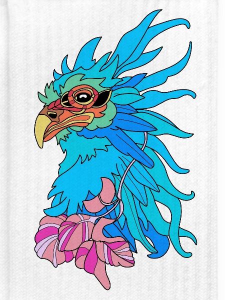 Seltsamer Vogel Phönix
