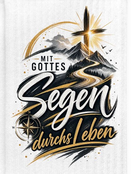 Gott Segen durchs Leben Pfad