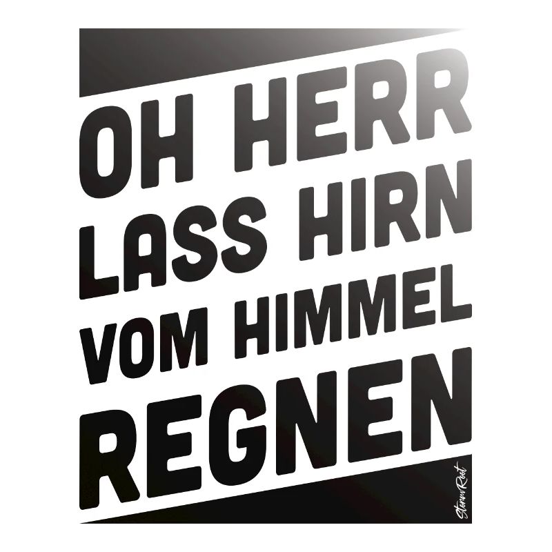 Himmelregen Mit Spruchgestaltung