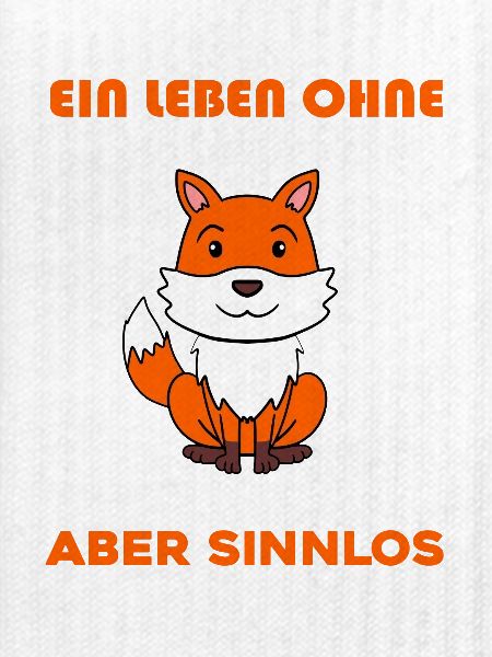 Wald Wildtier Fuchs Geschenk