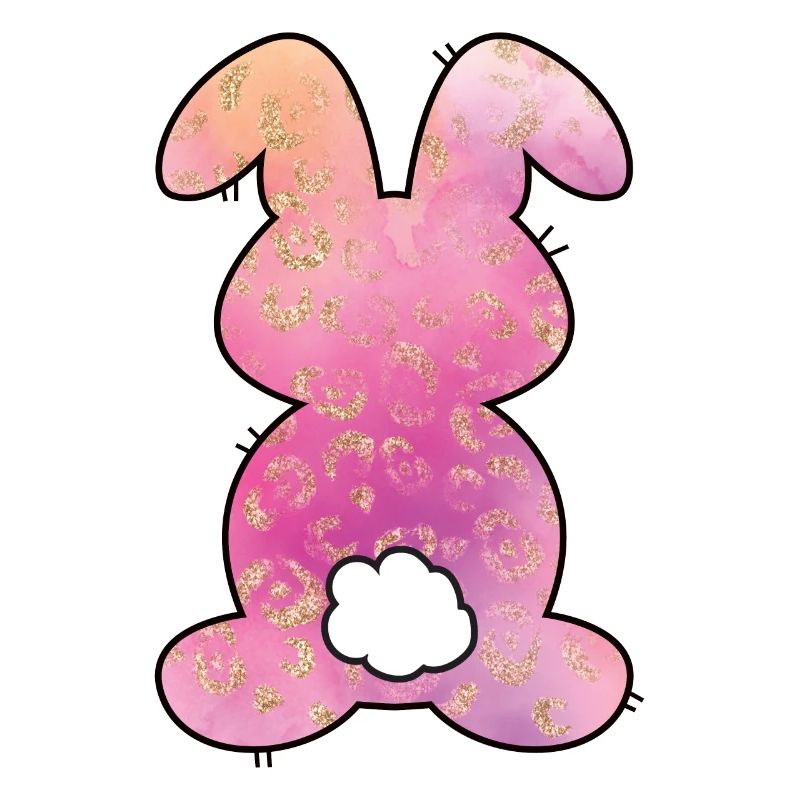 Leopard Pattern Rabbit Easter