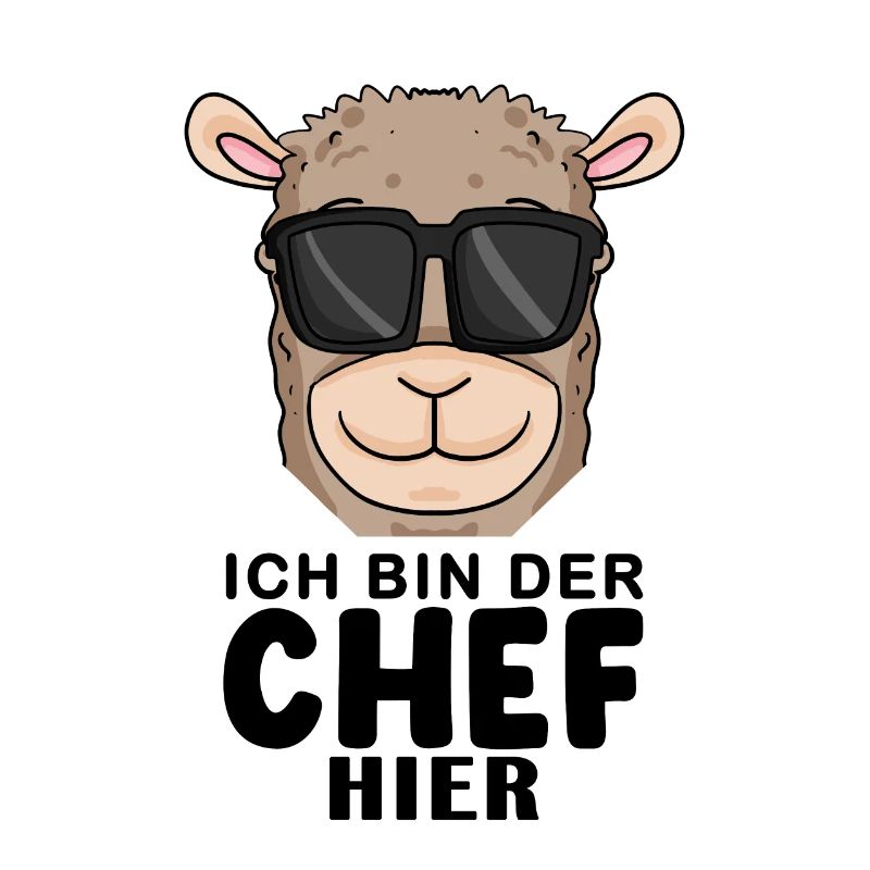 Cool Lama Chef Spruch
