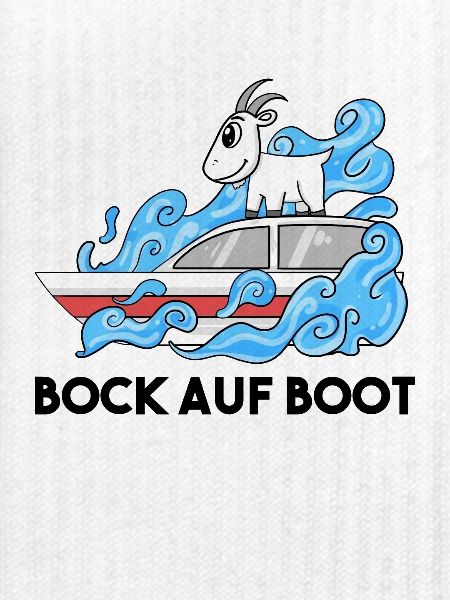 Ziege Boot Lustig