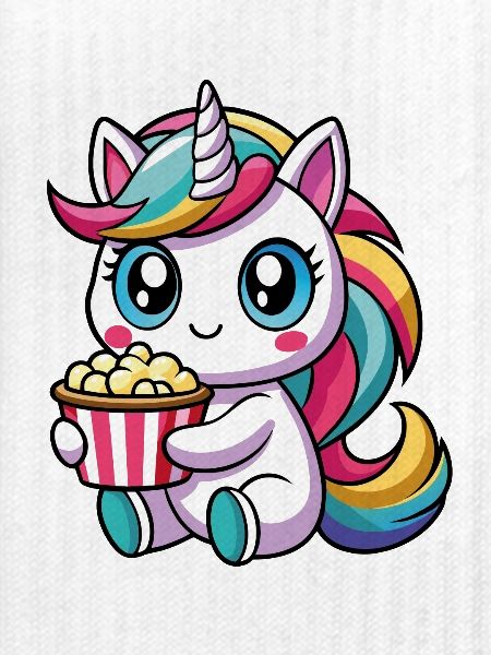 Popcorn Einhorn