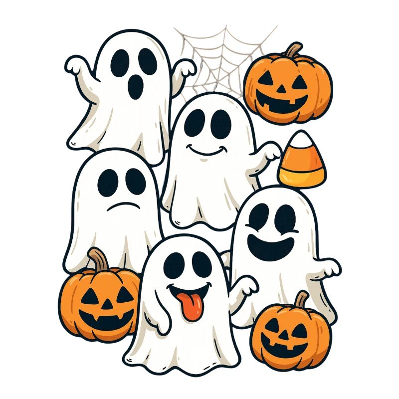 Halloween Ghosts & Ghosts Outfit Ghosts
