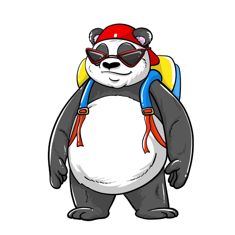 Panda Backpack Ready Back to School 2026 Vibes