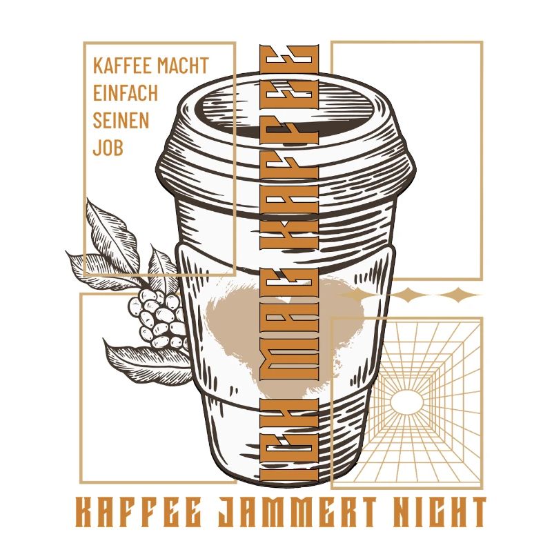 Coffee just does its job retro