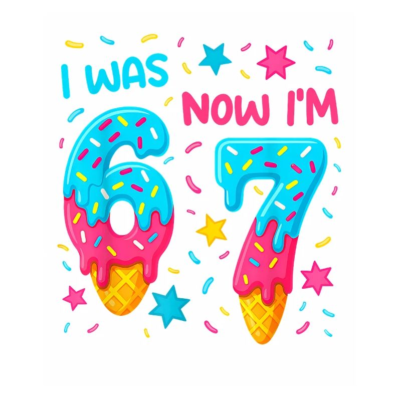 Anniversaire de sept ans 67 J’avais six ans Maintenant j’ai sept ans