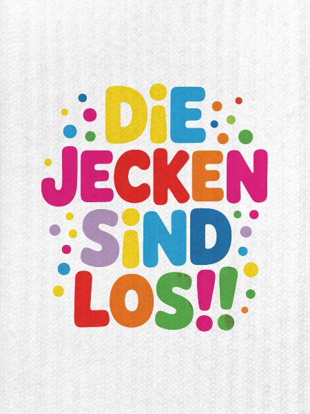 Jecken Karneval Kostüm 
