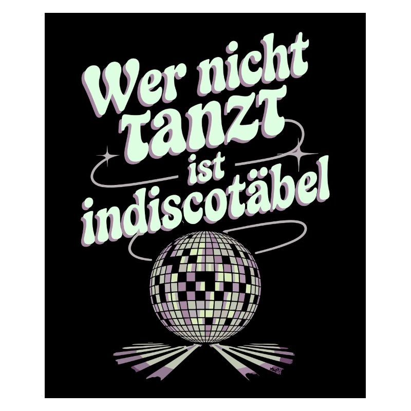 Si tu ne danses pas, tu es une table drôle de disco