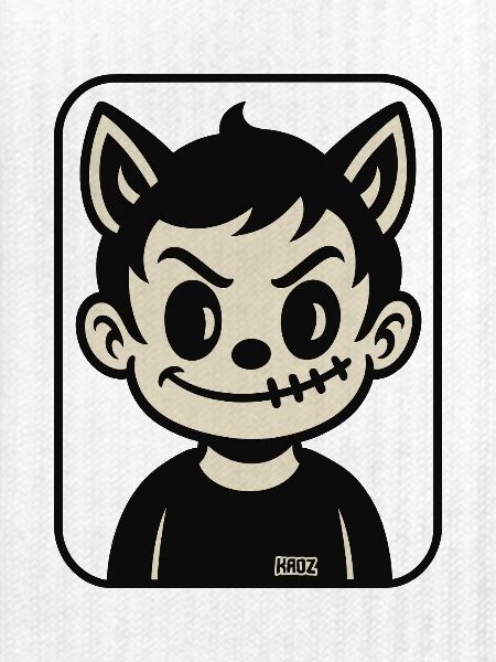 Stichwolf Maskottchen