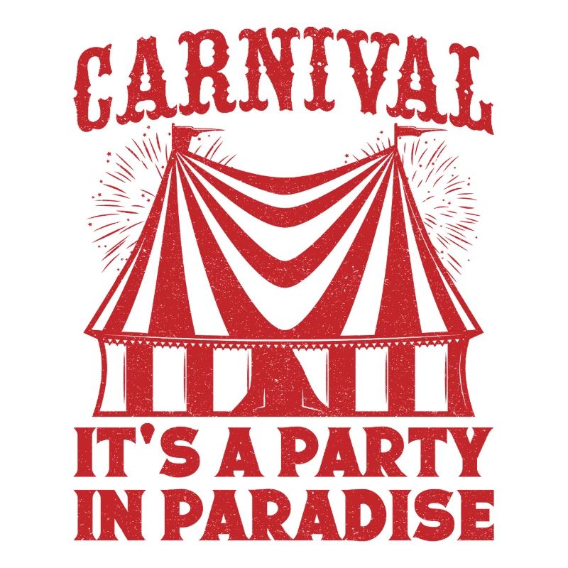 Carnavalsfeest in Paradise Circus Artiesten Cadeaus