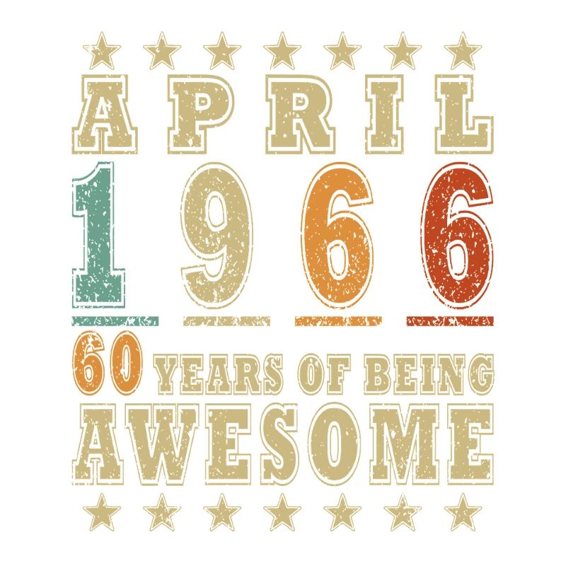 60. Geburtstag Geschenk Mann Oldtimer April 1966
