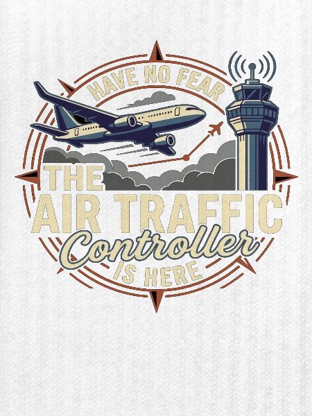 Air Traffic Controller Flugzeug Tower Spruch