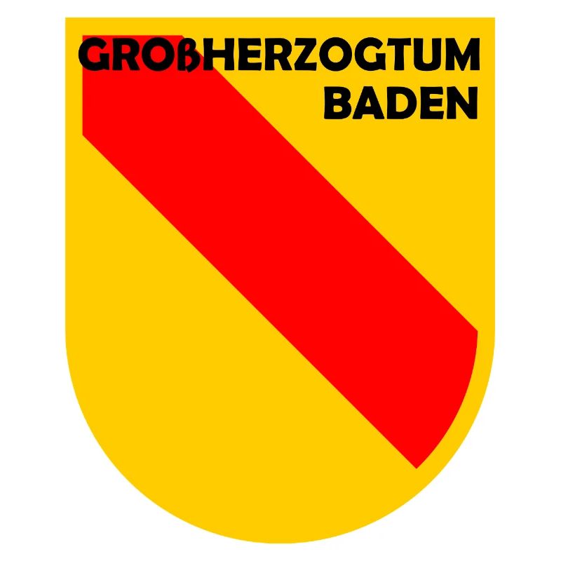 Heraldik Schild Baden Emblem