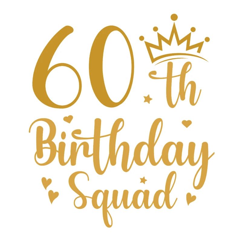 60te Geburtstag Squad