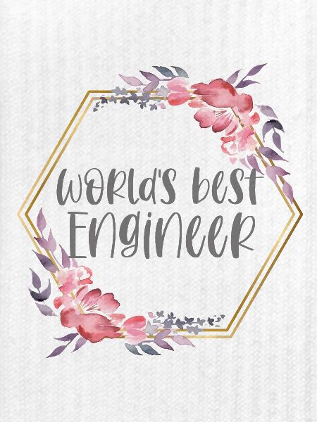 Best Engineer – Ingenieurin Geschenk
