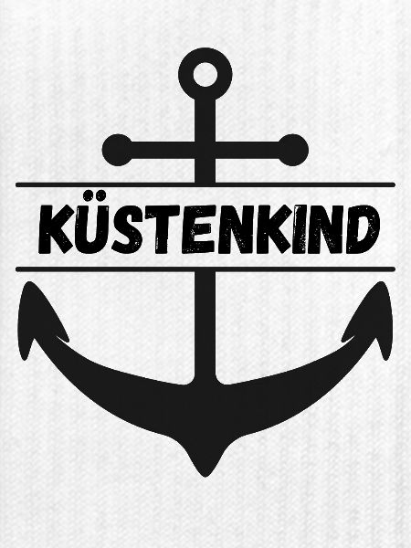 Küstenkind mit Anker