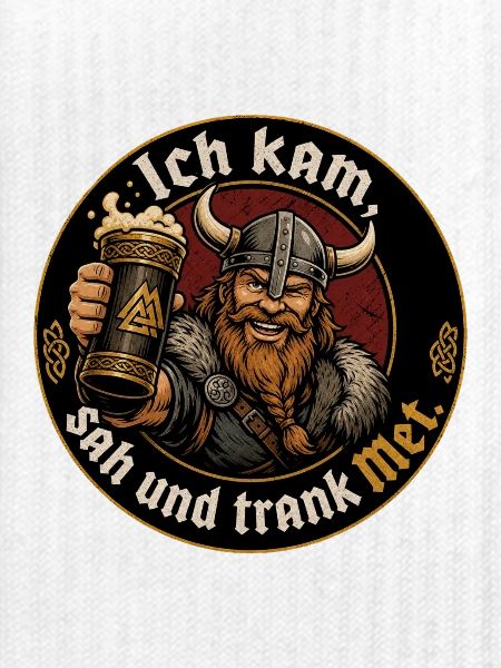 Wikinger Bier Spruch