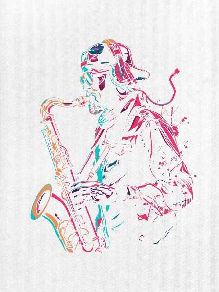 Saxophonist Steampunk