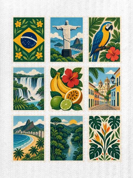 Brasilien Briefmarken