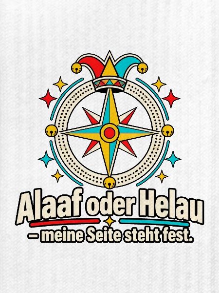 Alaaf oder Helau Karnevalsfan Karnevalsspruch
