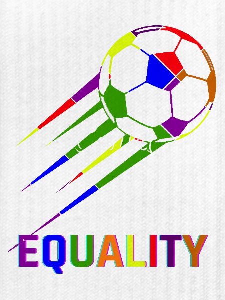 Fußball Regenbogen WM Equality