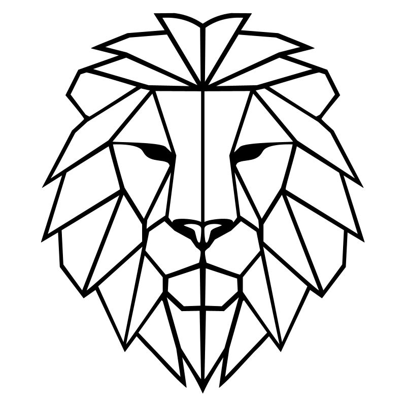 Polygone Lion