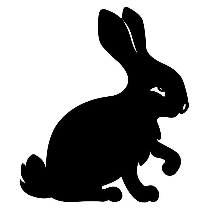 Rabbit shadow image year of the rabbit