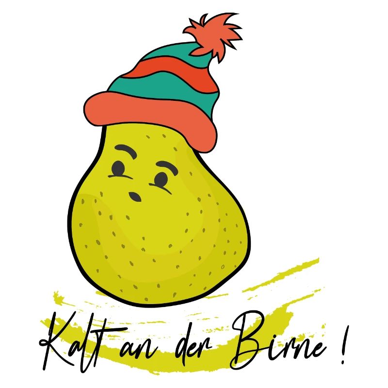 Pear with cap