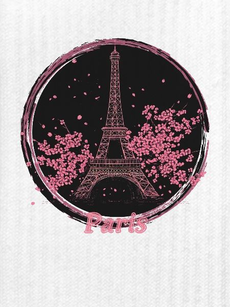 Pariser Pink Blossom-Emblem